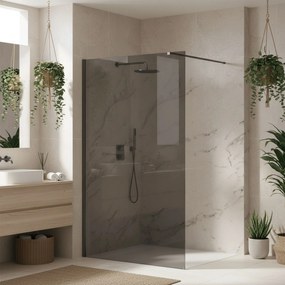 Parete doccia Rea Flexi Grey / Titan 80
