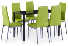 Set Da Pranzo 7 Pz Verde /