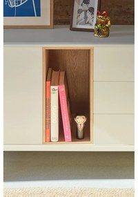 Cassettiera color crema 140x76x40 cm Corvo – Teulat