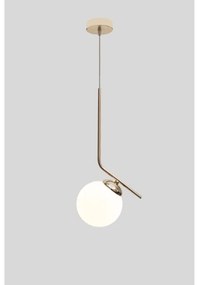 Lampadario a sospensione con filo FIRA 1xE27/60W/230V oro