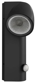 Applique da Esterno GU10 IP65 con Sensore Movimento AXIS - Nera