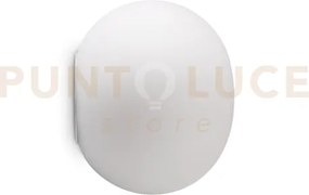 Cotton applique a parete in vetro bianco 1 luce attacco g9 lampadin...