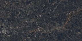 Mexen Slik Emperador Nero campione di gres smaltato rett. G1, piastrella da pavimento e parete, alta lucentezza - TL207-01-S