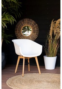 Set di 2 sedie da giardino in plastica bianca Amalia - Hartman