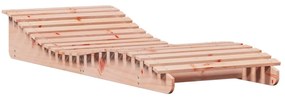 Lettino prendisole 205x80x31,5 cm in legno massello di douglas