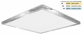 Top Light -Plafoniera LED da bagno SILVER LED/24W/230V IP44 38x38 cm cromo