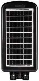 Lampada stradale solare LED con sensore LED/180W/6V 6500K IP65 + telecomando