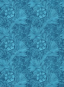 Morris & Co Carta da parati Marigold - Navy
