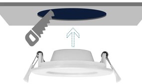 Aigostar - Lampada LED da incasso ULTRATHIN LED/9W/230V 6000K bianco