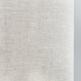 Lampada a sospensione nera con paralume grigio chiaro regolabile - Blitz