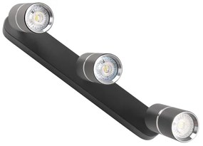 Faretto BAMBOO 3xGU10/10W/230V nero
