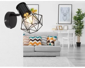 Globo 54017-1 - Luce Spot da parete PRISKA 1xE27/40W/230V