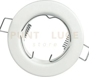 Struttura incasso reflex bianca 8x8cm in metallo