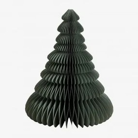 Confezione da 3 alberi di Natale in carta Noelle Baia verde & ↑31 - Sklum