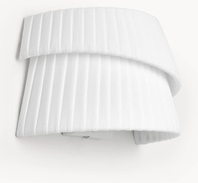 Applique con paralume asimmetrico Nyla