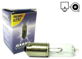 Lampada Alogena Micro Auto H21 BAY9s H21W 12V 21W Piedini Sfalsati X Frecce Retronebbia