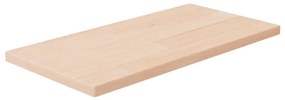 Ripiano 40x20x1,5 Cm Legno Massello Di Rovere Non Trattato /
