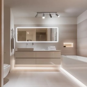 Brilagi - Luce Spot da bagno SELE 4xGU10/30W/230V IP44 cromo lucido