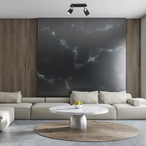 Faretto JOKER 2xGU10/25W/230V nero/cromo lucido