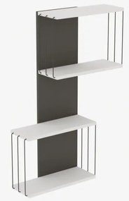 Mensola DESTAN 96x65 cm bianco/antracite