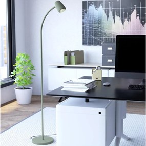 Eglo 902173 - Lampada da terra CARLO 1xE14/18W/230V verde