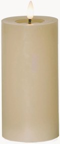 Candela a LED a blocco con fiamma Flow Pillar