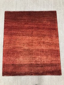 Loribaft Tappeto 90 x 110 Verde (Iran) Annodato A Mano
