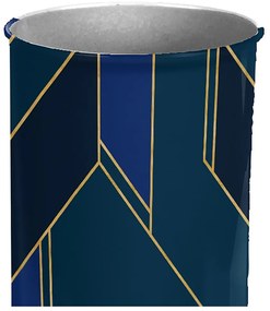 Scopino WC blu scuro in metallo Achille – douceur d'intérieur