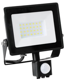 Riflettore LED con sensore LED/30W/230V 6500K IP44