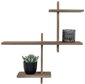 Scaffale a castello in legno di pino in colore naturale Gavi - House Nordic