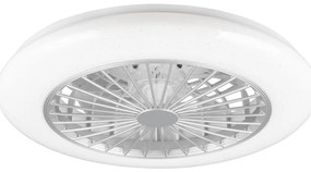 Plafoniera LED bianca Stralsund – Trio