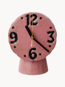 Orologio da tavolo in ceramica dipinto a mano Retro
