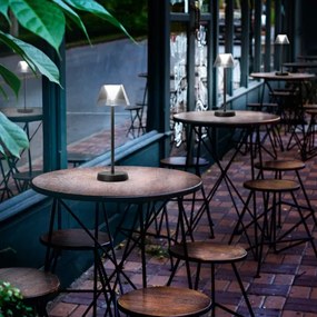 Ideal Lux - Lampada LED dimmerabile touch LOLITA LED/2,8W/5V IP54 nera