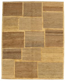 Gabbeh Tappeto 190 x 150 Beige (Iran) Annodato A Mano