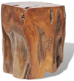 Sgabello in legno massello di teak