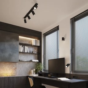 Sollux SL.1648 - Applique KARBON 1xGU10/10W/230V nero