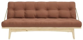 Divano variabile Trasparente/Marrone argilla Folk - Karup Design