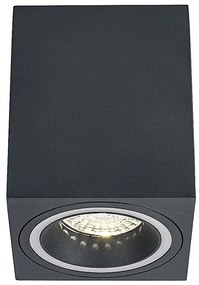 Rabalux 71164 - Faretto KOBALD 1xGU10/25W/230V quadrato antracite