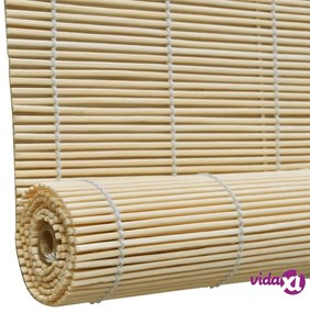 vidaXL Tende a Rullo in Bambù Naturale 150x220 cm
