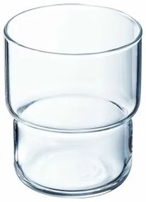 Set di Bicchieri Arcoroc Log Trasparente Vetro 270 ml 6 Pezzi