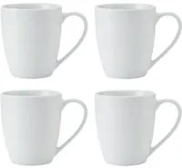 Set 4 tazze porcellana bianca Chalk 380ml Mikasa