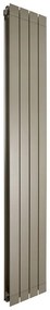 Radiatore acqua calda PRODIGE SUPERIOR in alluminio, 4 elementi, interasse 2000 mm, bronze