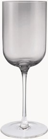 Set di 4 bicchieri da vino rosso in vetro soffiato Fuumi