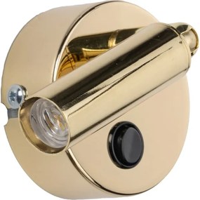 Faretto da parete ENZO 1xG9/8W/230V oro