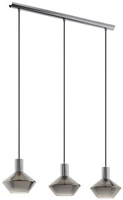 Eglo 97424 - Lampadario a sospensione con filo PONZANO 3xE27/60W/230V