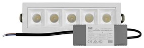 Faro LED da Incasso 12W, Foro 140x35mm, Bianco Colore  Bianco Naturale 4.000K