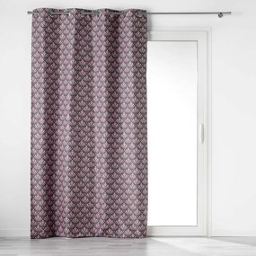 Tenda oscurante rosa-grigio in microfibra 135x260 cm Surya - douceur d'intérieur