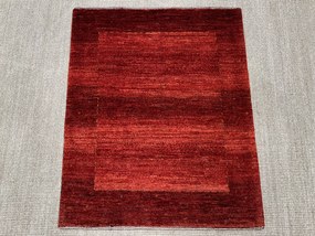 Loribaft Tappeto 80x100 Rosso (Iran) Annodato A Mano
