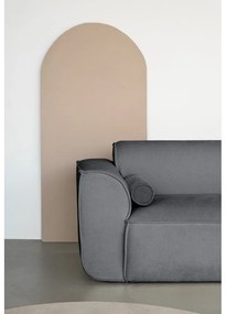 Divano angolare componibile grigio (con penisola a destra) Flex Felix – Miuform