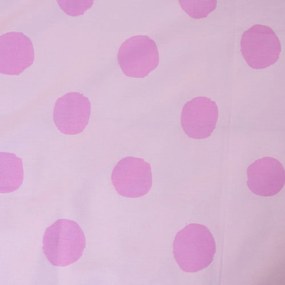 Set copripiumino e federa da bambini rosa in cotone per culla 100x135 cm Marie Cat "Merci" – Jerry Fabrics